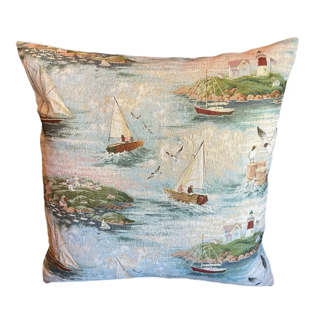 Custom Accent Pillow 22.5" X 22.5" - Picture 1 of 3